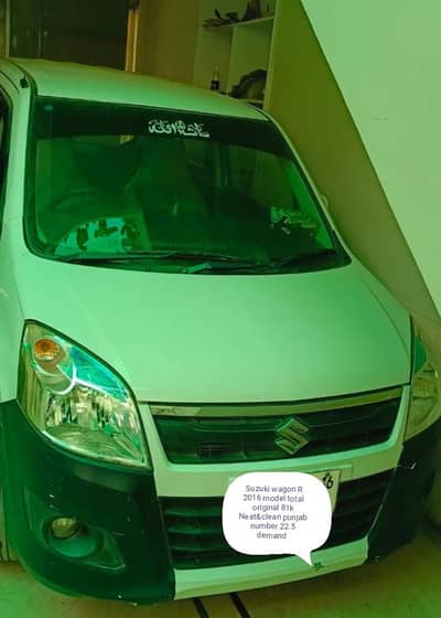 suzuki wagon R 2016 moedl totally original paint for sale