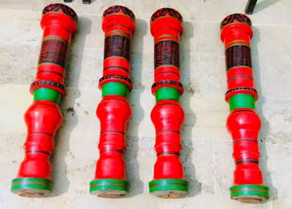 Bed / Takht / Charpai Traditional Punjab Paye Tali Wood