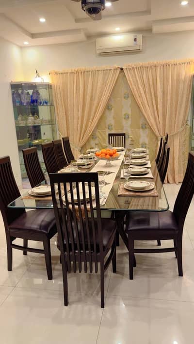 12 Seater dining table with Chairs