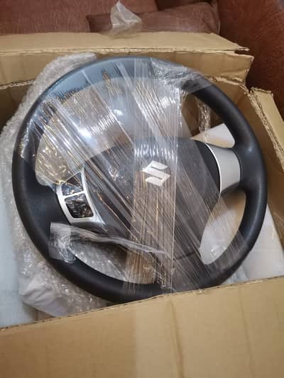 Wagon R / Alto Multimedia Steering with Buttons & Chakri Machine – Ex