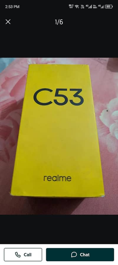 Realme c53 6+6gb 128gb 10/10 with full box
