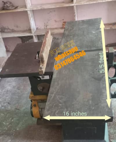 Electric Planer 16 by 5.5 with Generator
