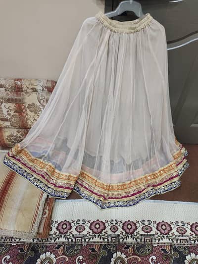 Fancy and Elegant Lehnga set _ only used once(3-4 hours)