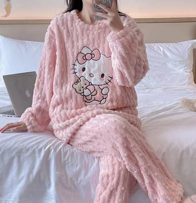 cozy winter fleece sleepwear