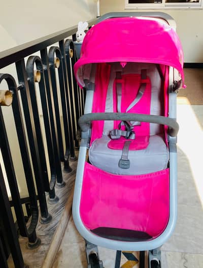 Baby stroller with car seat