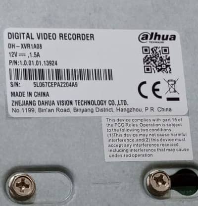 CCTV camera setup and Wi-Fi router urgent sale