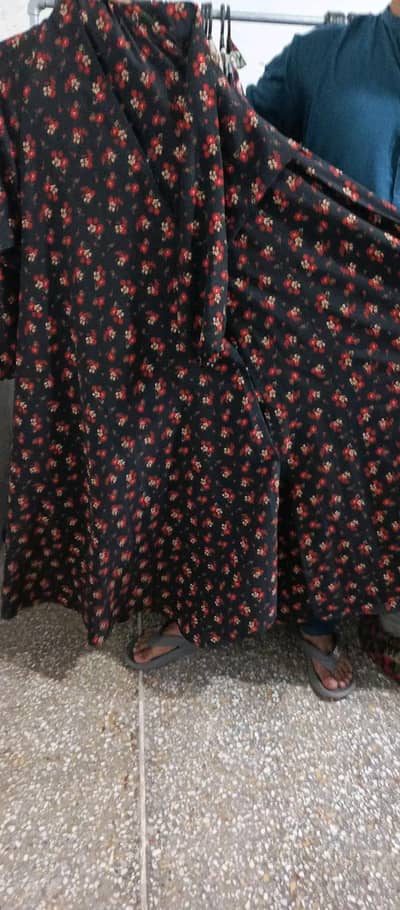 New Casual Printed Abaya – Comfortable Daily Wear