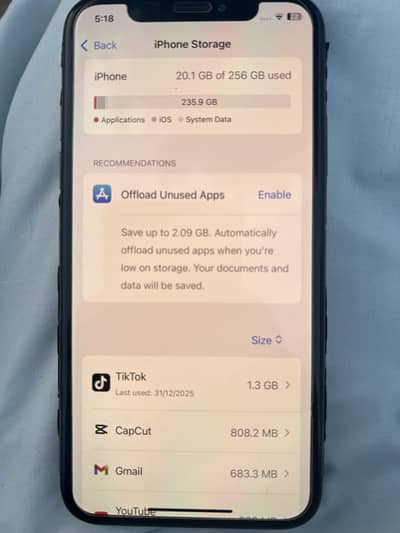 Iphone XS 256 Gb Storage for sell