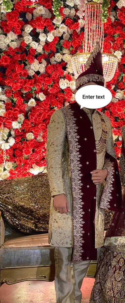 Sherwani Full Set New