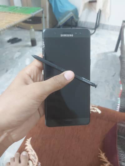 Samsung Note 7 FE | Panel Cracked | Phone OK with S-Pen