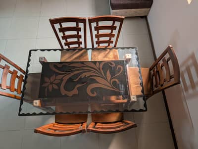 Dining table 6 seater