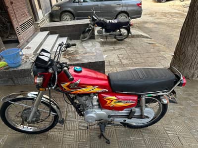 Honda CG 125 2021 karachi number