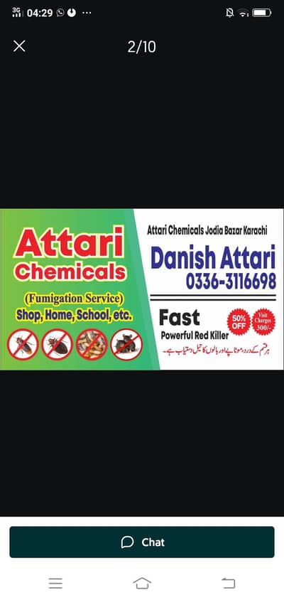 Pest control fumigation service