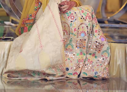 Sheesha lehnga embrioded slightly used