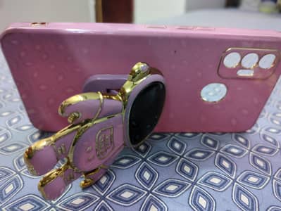 mobile covers hello kitty bracket luxury plating case