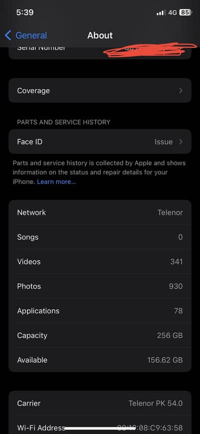 iPhone X Pta Approved 256Gb