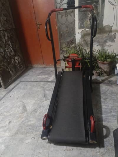 manual treadmil + twister + abs rods