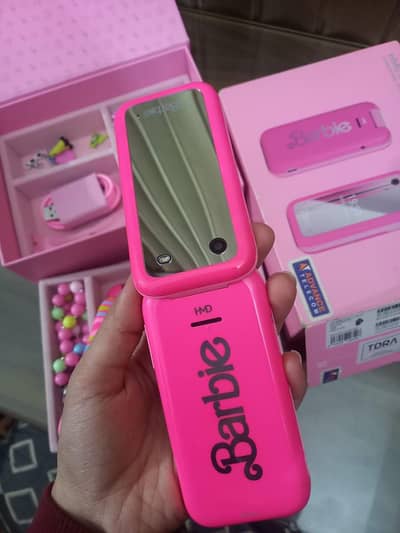 HMD barbie phone pink box packed 0303-4015715