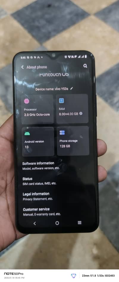 vivo Y53s 8/128