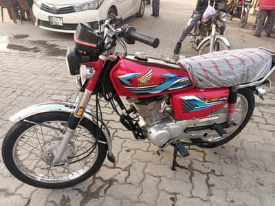 Honda 125 brand new condition model 2024