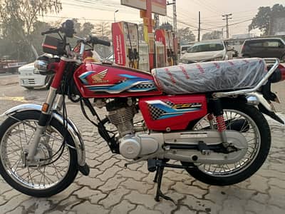 Honda 125 brand new condition model 2024