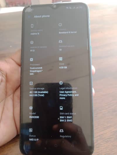 Realme 5i Seald mobile