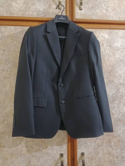 Classic Men’s Black Pant Coat | Perfect for Weddings & Events