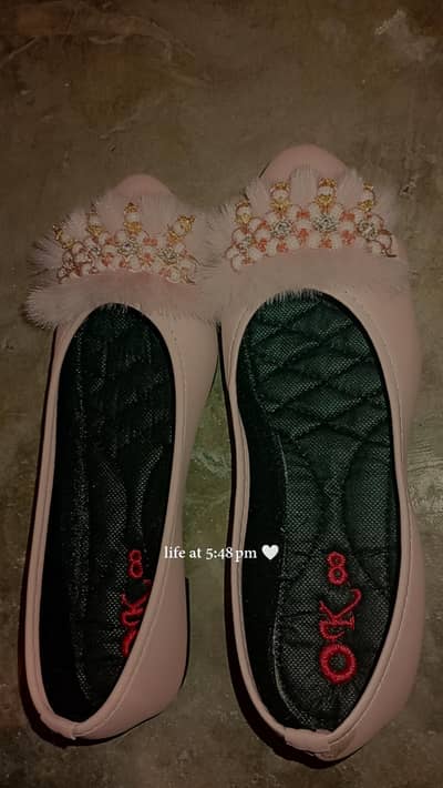 baby pink and red shoes available for sale