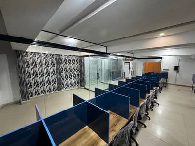 Fully Furnished Office For Rent On Muree Road 75 Seats