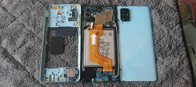 Samsung A71 mobile  original parts