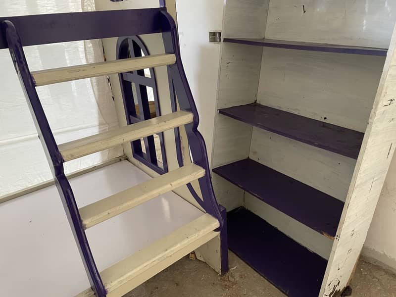 Solid bunk bed for sale 0