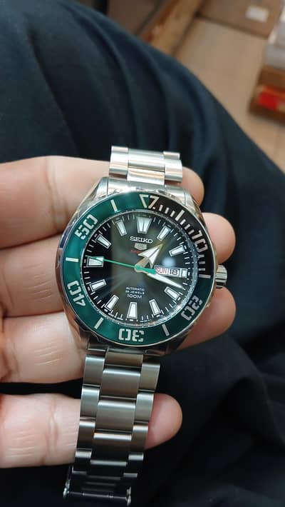 seiko5 sports japan automatic movement excellent condition