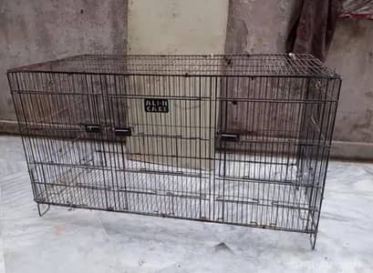 Birds Cage with 2 love birds boxes Available (Whatsapp ) 03020604691