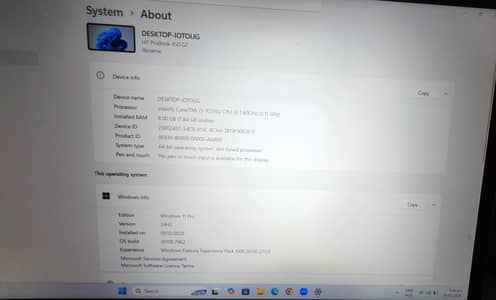 HP Probook 450 G7 - Core i5 10th Gen | 8GB RAM | 500 GB SSD| A+++