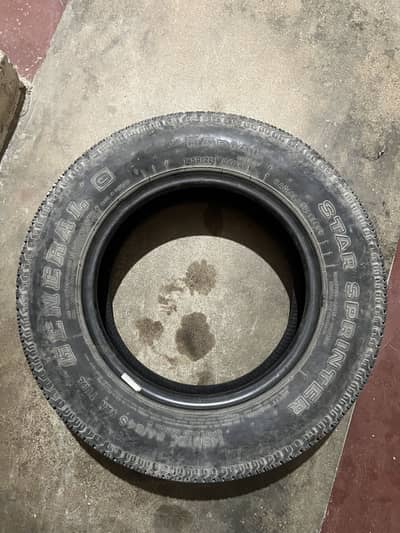 General Tyres for sale in excellent condition