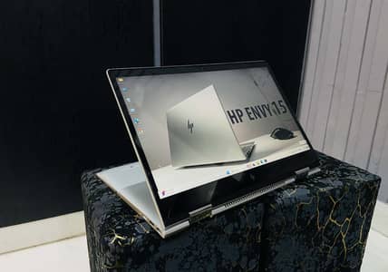 Hp Envy 15 X360 Convertible All metal Body Silver Colour. .