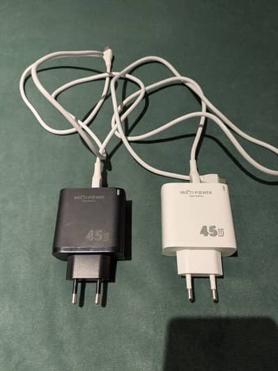 Fast charger 45 Watt Gan