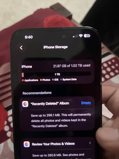 Iphone 14 promax-non pta-colour gra-storage 1TB-
