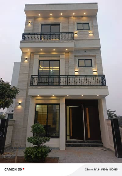 3 Marla Brand New Triple Story House For Sale On 50 Feet's Road