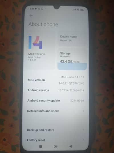 Redmi 13C With Box