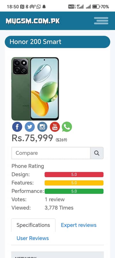 brand new phone just box upon exchange posibel