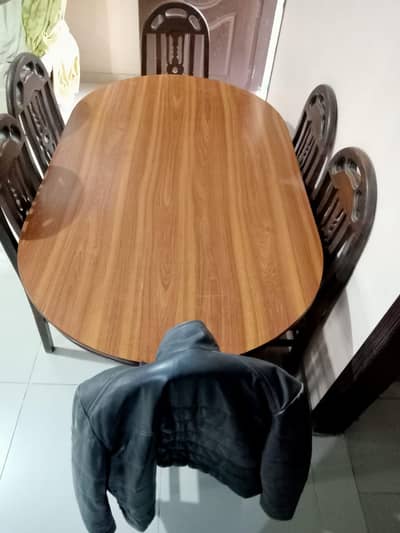 6 SEATER DINING TABLE