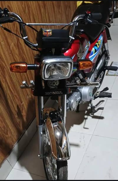 Honda CD70 applied for