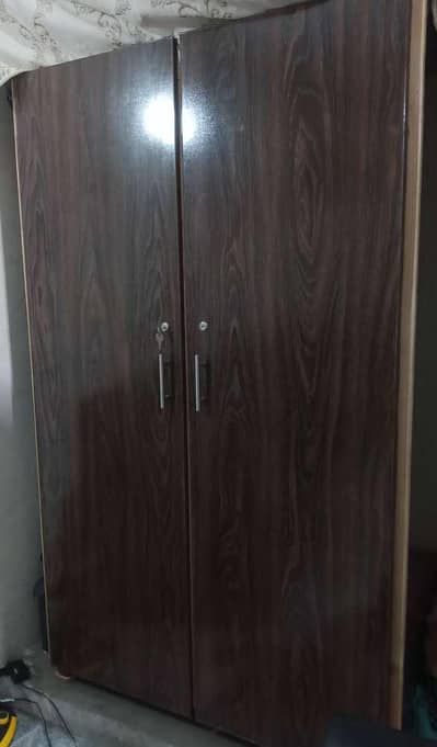Brown wardrobe
