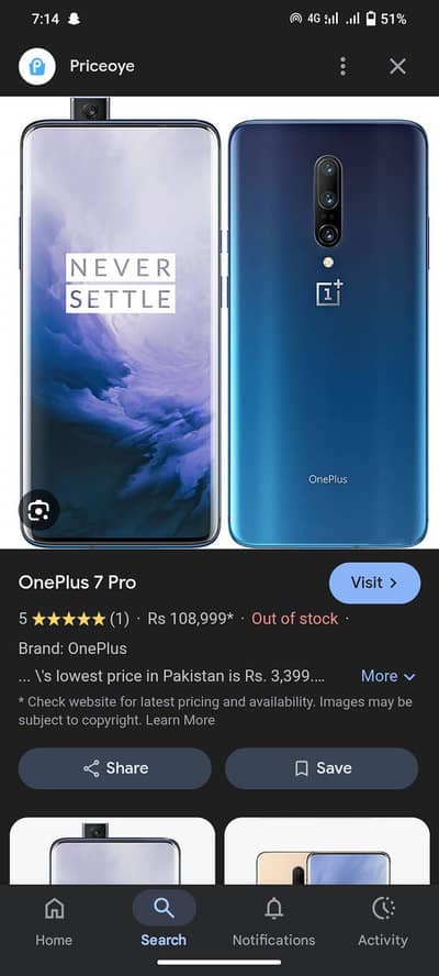 one plus 7 pro ha  pannel kharab ha but display ha