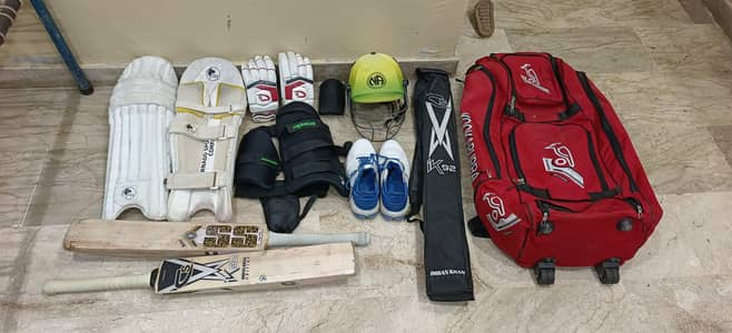 cricket full kit for professional cricketer