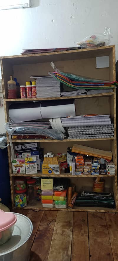 1 Book counter 1 Bara books Rack 1 chota rack 03040850601