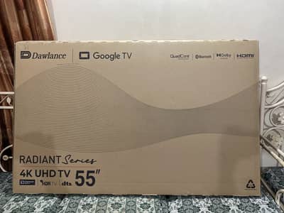 55’ Dawlance Brand New (Unused] 4k UHD TV