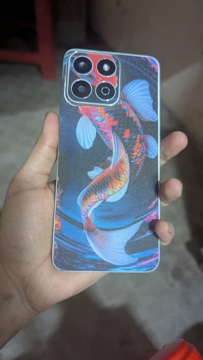 Honor x7c 8+8 256gb 10/10 complete box