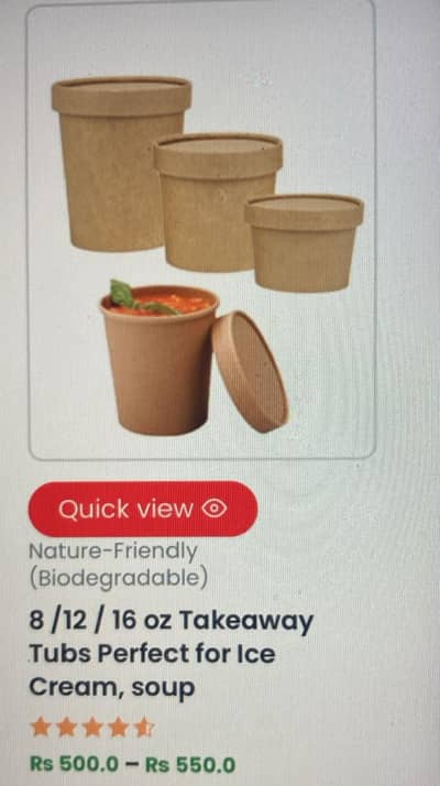 Imported bamboo paper cups